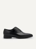 PEDRO Men Leather Brogue Derby Shoes - Black