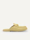 PEDRO Horsebit Mule Loafers - Light Yellow