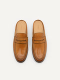 PEDRO Men Blake Leather Slip-On Loafers - Camel