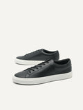 PEDRO Men Icon Ridge Court Sneakers - Dark Grey