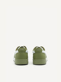 PEDRO Men Mono Stride Court Sneakers - Military Green