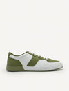 PEDRO Men Mono Stride Court Sneakers - Military Green