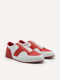 PEDRO Mono Stride Court Sneaker - Red