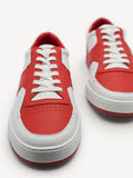 PEDRO Mono Stride Court Sneaker - Red