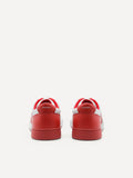 PEDRO Mono Stride Court Sneaker - Red