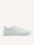 PEDRO Men Mono Stride Court Sneakers - White