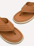 PEDRO Men Woven Thong Sandals - Camel