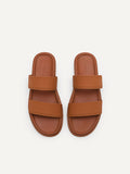 PEDRO Men Pascal Slide Sandals - Cognac