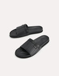 PEDRO Men Padded Slides - Navy