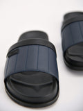 PEDRO Men Padded Slides - Navy