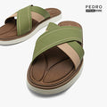 PEDRO Flex Slide Sandals - Military Green