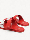 PEDRO Stride Slide Sandal - Red