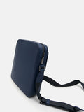 PEDRO Leather Crossbody Bag 2 - Navy