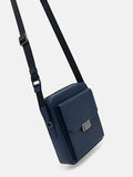 PEDRO Leather Crossbody Bag 2 - Navy