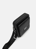 PEDRO Men Leather Crossbody Bag - Black