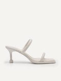 PEDRO Women Bianca Strappy Heel Sandals - Chalk