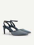 PEDRO Women Studio Joan Woven Pumps - Navy