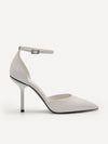 PEDRO Women Serena Leather Heel Pumps - White