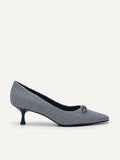 PEDRO Women Studio Kate Woven Pumps - Navy