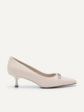 PEDRO Women Studio Kate Leather Pumps - Cream