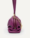 PEDRO Lyra Ruched Clutch - Purple