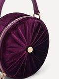 PEDRO Lyra Round Shoulder Bag - Purple