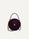 PEDRO Lyra Round Shoulder Bag - Purple