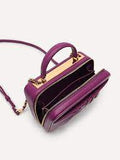 PEDRO Lyra Ruched Shoulder Bag - Purple