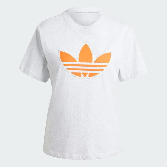 ADIDAS WOMEN PEARL TREFOIL T T-SHIRT