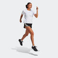 ADIDAS WOMEN RUN ICONS 3-STRIPES LOW CARBON RUNNING SHORTS