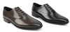 PEDRO Leather Oxford Shoes - Dark Brown