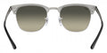 Ray-Ban™ Clubmaster Metal  8053672867107 - Black On Silver