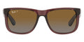 Ray-Ban™ Justin RB4165 6597T5 51 - Transparent Dark Brown