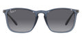 Ray-Ban™ Chris RB4187F 6592T3 54 - Transparent Blue