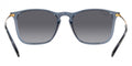 Ray-Ban™ Chris RB4187F 6592T3 54 - Transparent Blue