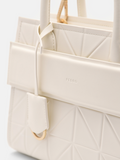 PEDRO Studio Bella Leather Handbag in Pixel - Chalk