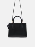 PEDRO Studio Bella Leather Handbag in Pixel - Black