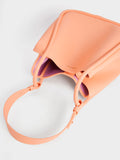 CHARLES & KEITH_Circle Handle Tote Bag_Orange