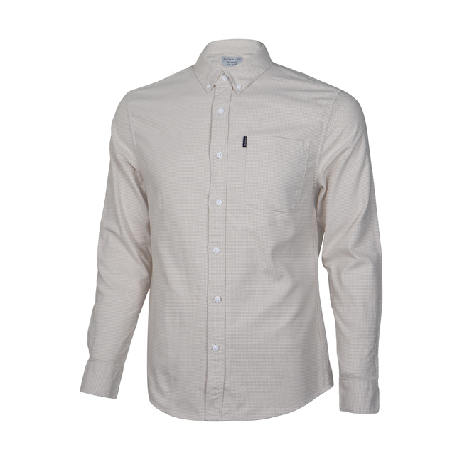 MEN COTTON LONG SLEEVE CASUAL SHIRT