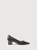 Bonia La Luna Pointed-toe Block-heel Pumps 08371-0006-08