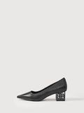 Bonia La Luna Pointed-toe Block-heel Pumps 08371-0006-08