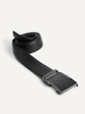 PEDRO Leather Automatic Buckle Belt - Black