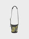 Aurea Printed Knitted Bucket Bag