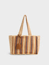 Clarissa Raffia Tote Bag