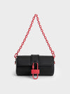 Balta Chain-Link Belted Bag