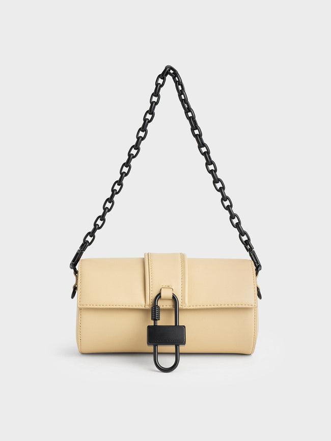 Balta Chain-Link Belted Bag