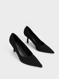 CHARLES & KEITH Cylindrical Heel Pumps Black