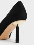 CHARLES & KEITH Cylindrical Heel Pumps Black