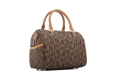 Bonia Monogram Satchel M 86522-289-15 – Khit Zay