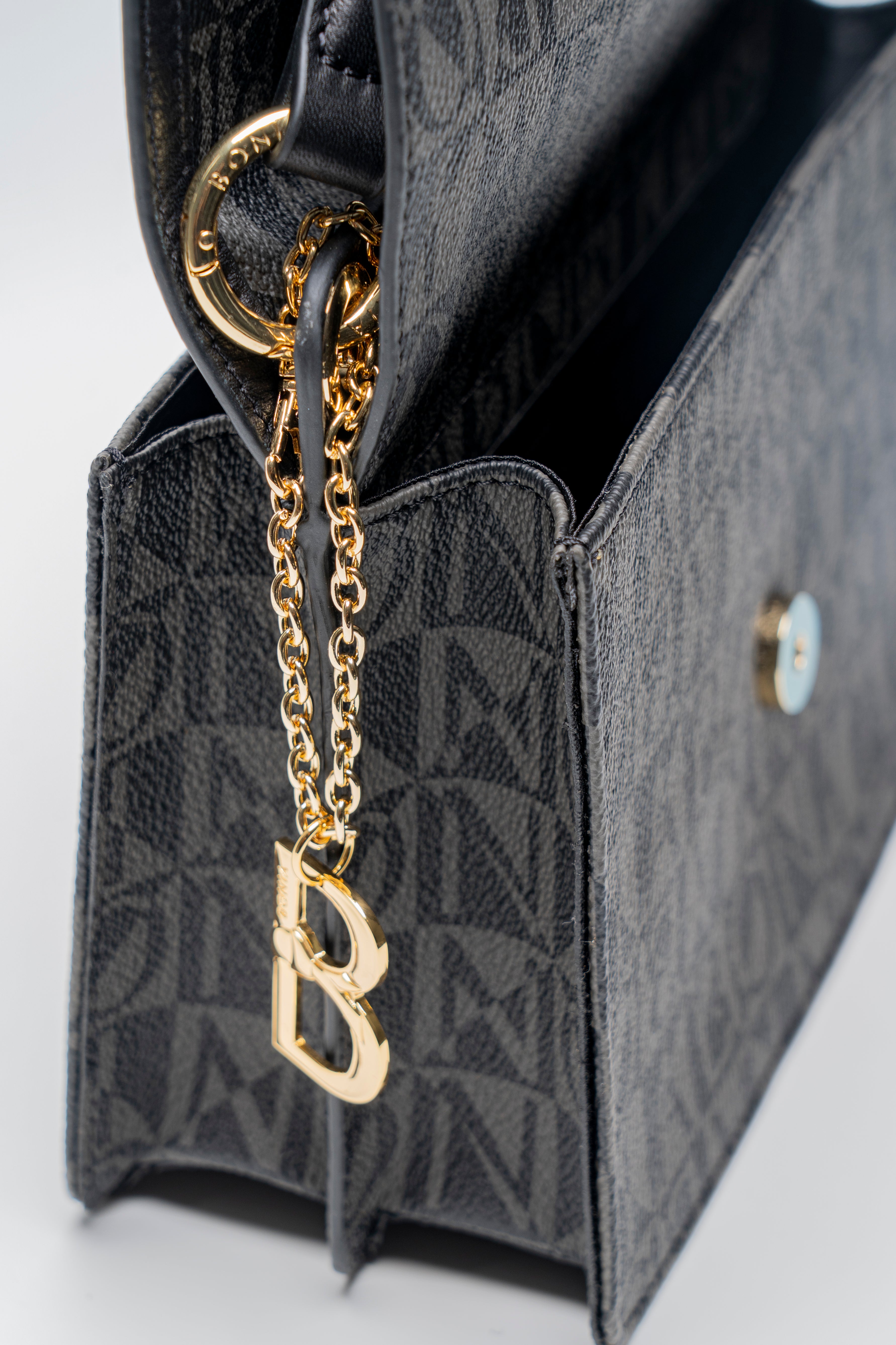 Bonia Black Monogram Lady Crossbody Bag S 081815-101-8-8 – Khit Zay